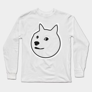 DOGECOIN Long Sleeve T-Shirt